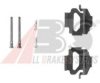 A.B.S. 1140Q Accessory Kit, disc brake pads